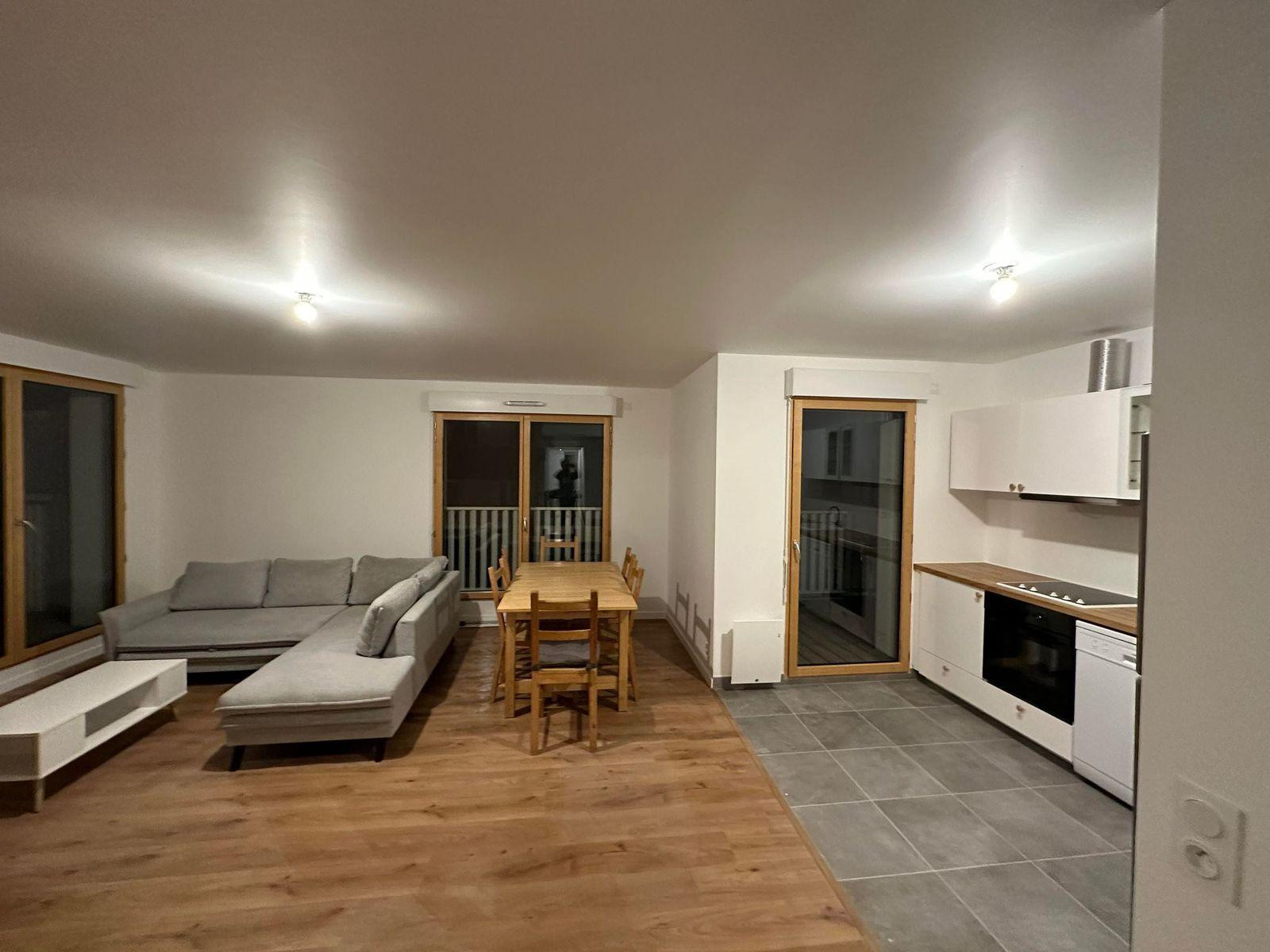 
                                                Location
                                                 semi meublée neuf-4 pièces 90m2 - 70m2 Terrace