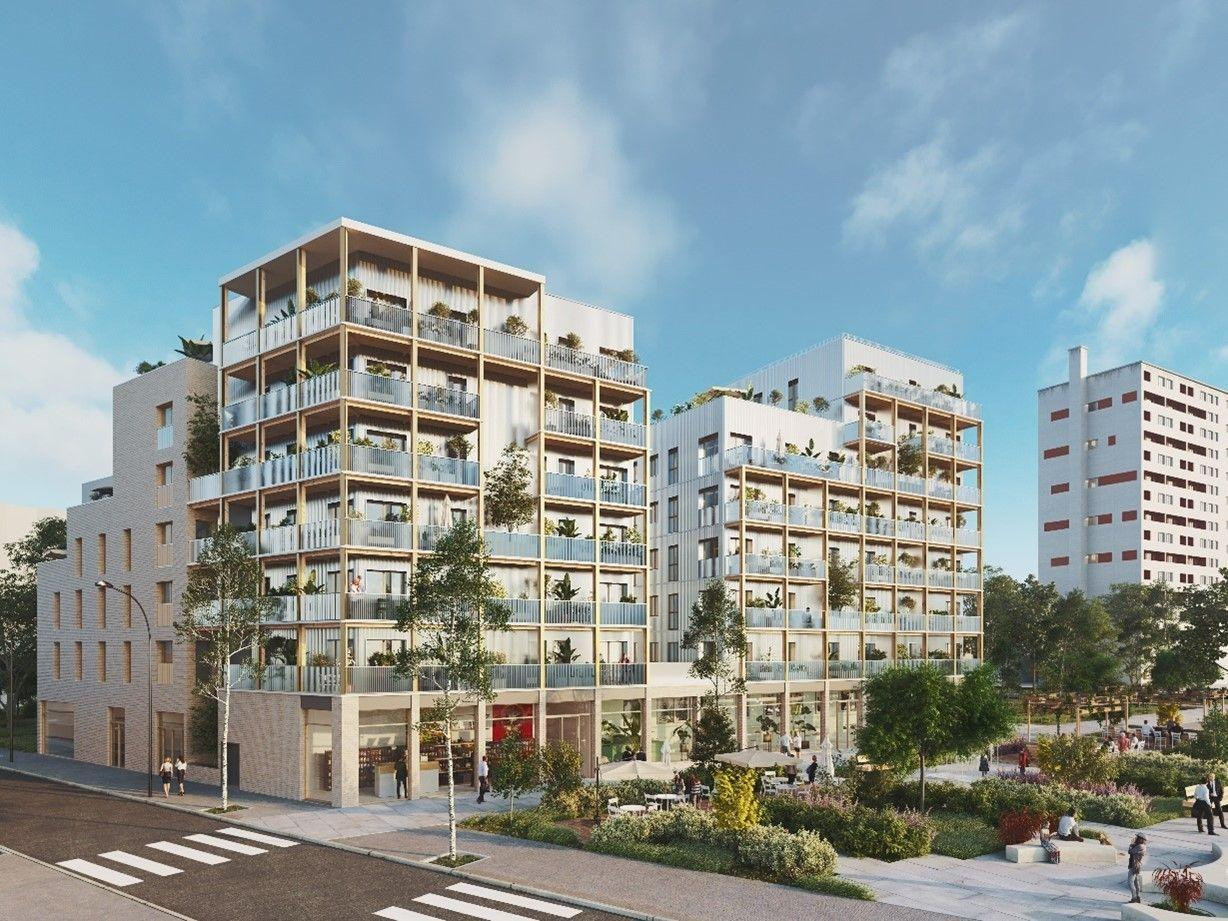 
                                                Location
                                                 semi meublée neuf-4 pièces 90m2 - 70m2 Terrace