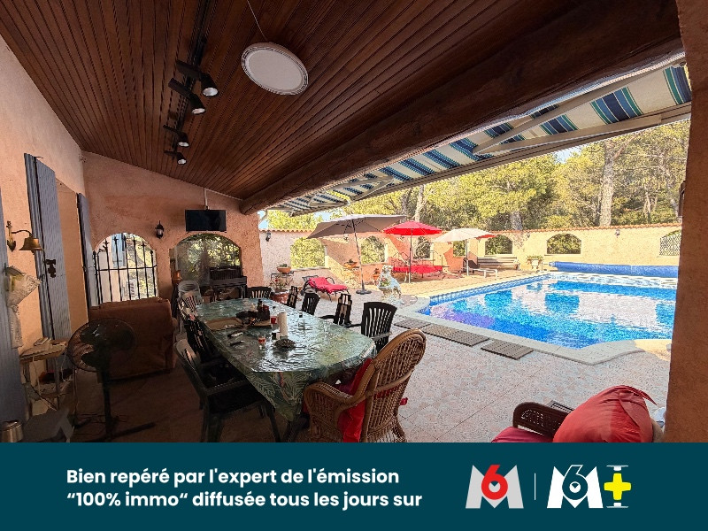 
                                                Vente
                                                 SEPTEME - Double VILLA vue sur vallee avec piscine