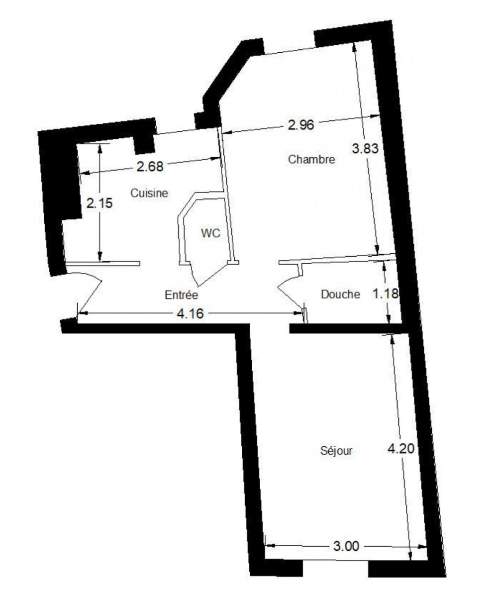 
                                                Vente
                                                 Souchal - Appartement 2 pièces