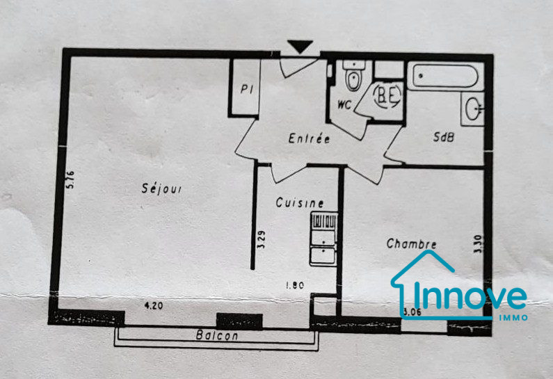 
                                                Vente
                                                 Spacieux 2 pièces 75014 - 51 m²