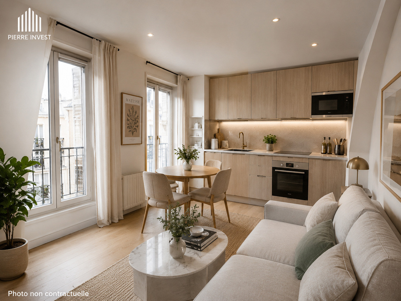 
                                                Vente
                                                 SPÉCIAL INVESTISSEUR - Appartement T1 Bis Paris 17ème
