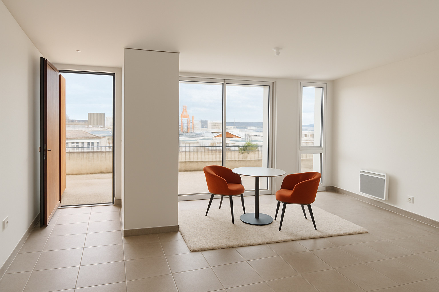 
                                                Vente
                                                 Splendide Appartement Contemporain vue Mer avec Terrasse à Brest
