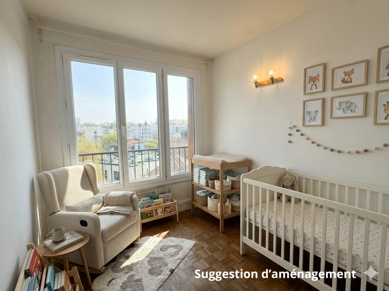 
                                                Vente
                                                 St-Maur Le Parc 2-3 pièces de 56m2
