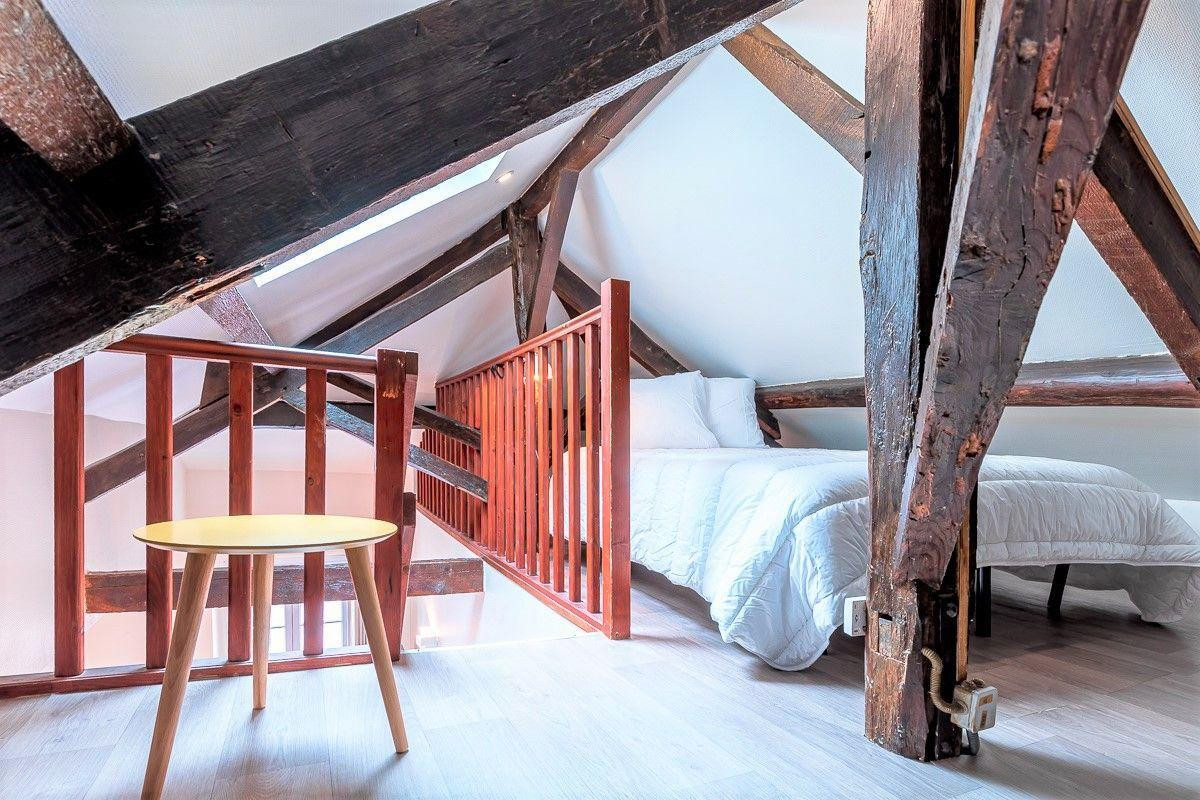 
                                                Location
                                                 Studio 15,5m² + Chambre en mezzanine 19m - Meublé