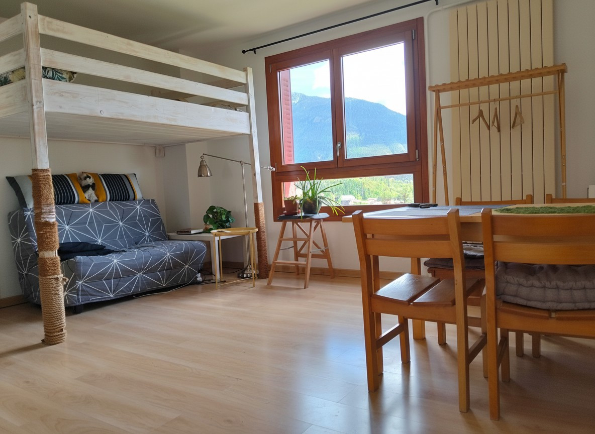 
                                                Vente
                                                 Studio 30 m² 4 couchages – Vue exceptionnelle
