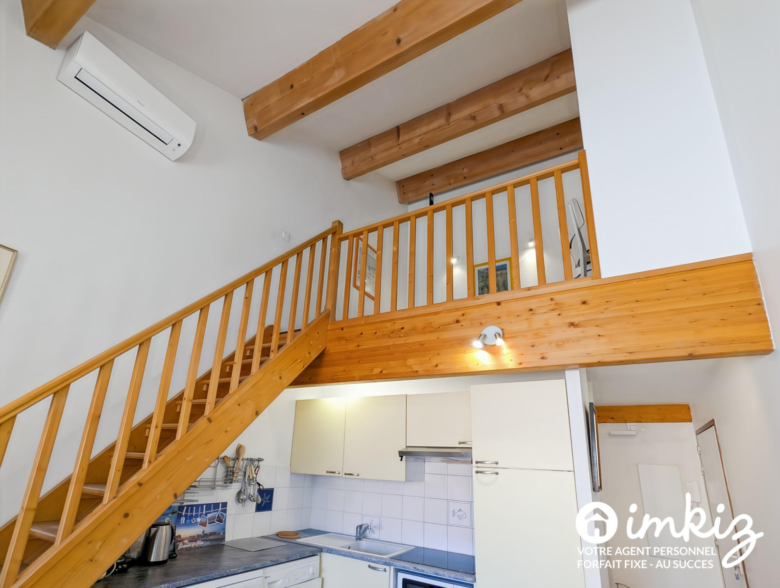 
                                                Vente
                                                 Studio 33m2 1 chambre mezzanine vue sur canal