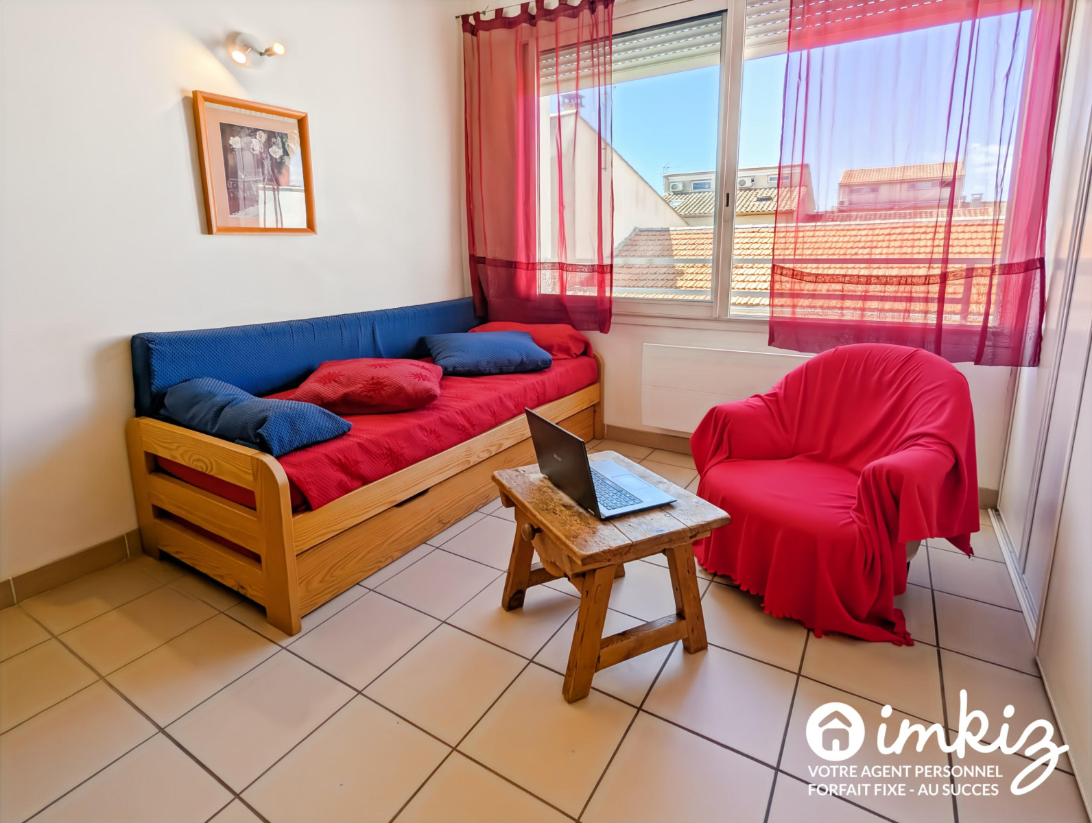 
                                                Vente
                                                 Studio 33m2 1 chambre mezzanine vue sur canal