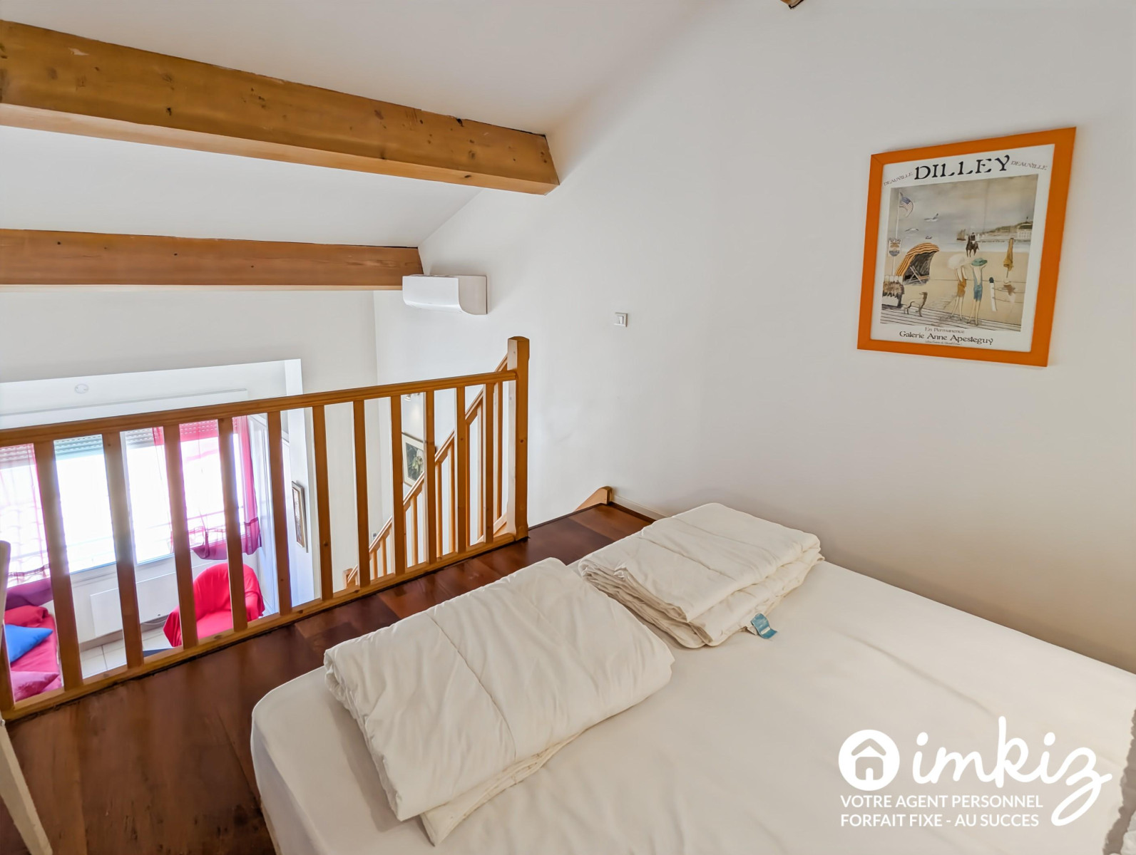 
                                                Vente
                                                 Studio 33m2 1 chambre mezzanine vue sur canal
