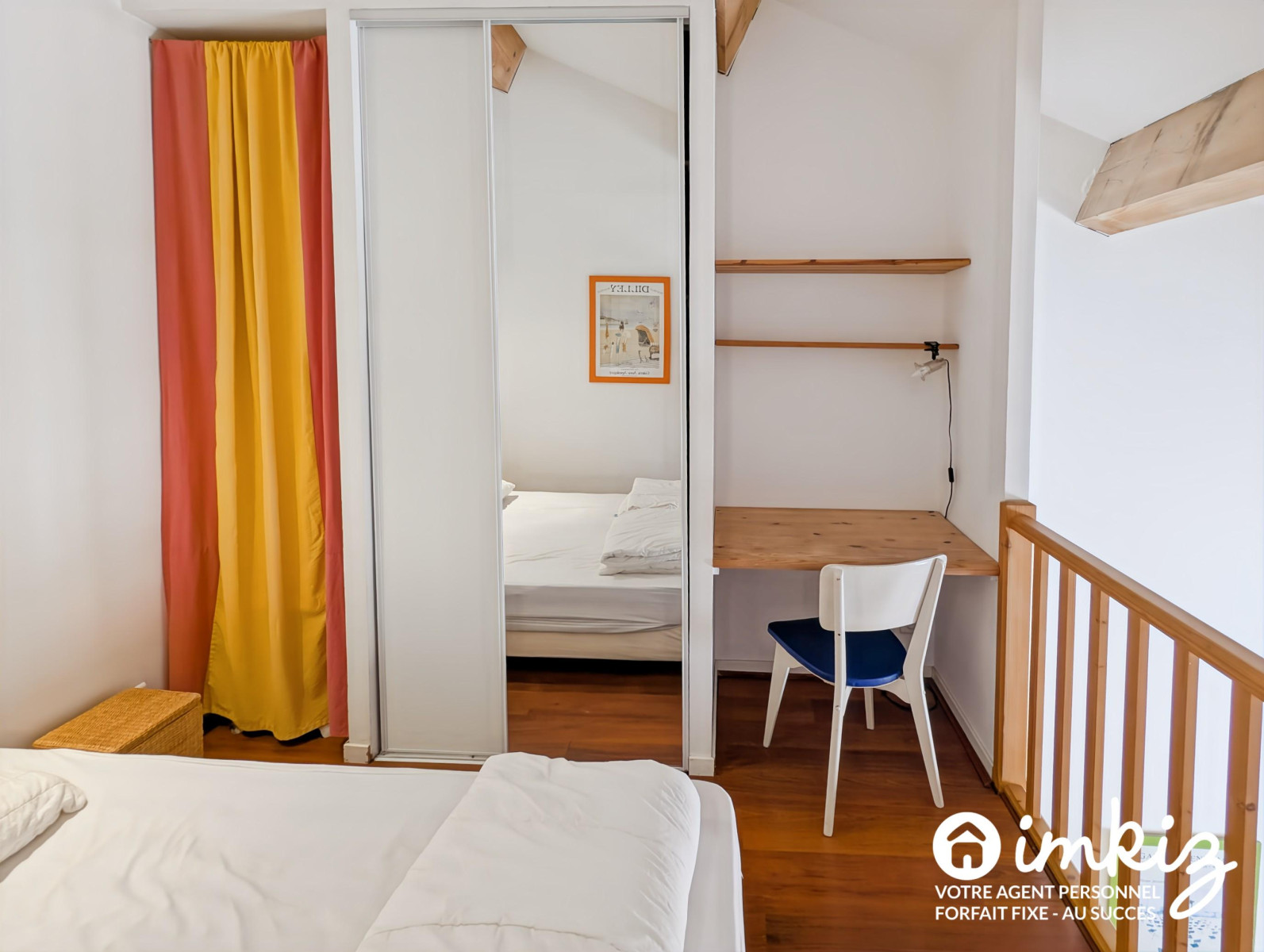 
                                                Vente
                                                 Studio 33m2 1 chambre mezzanine vue sur canal