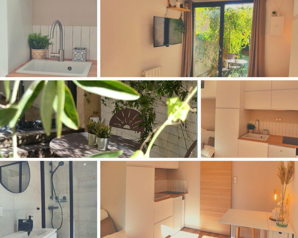 
                                                Location
                                                 Studio au calme avec jardinet