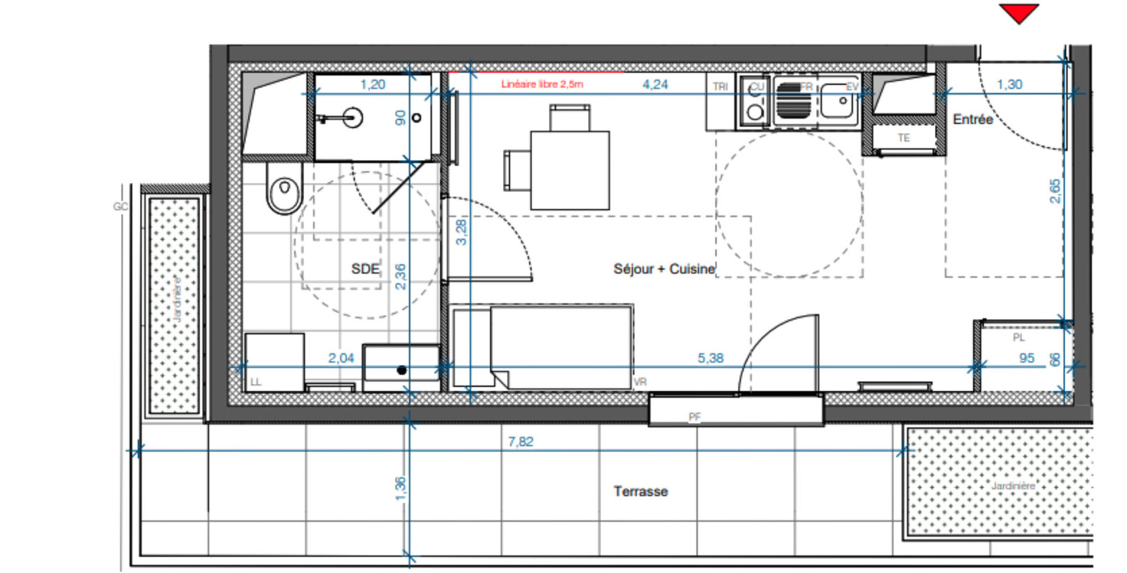 
                                                Vente
                                                 STUDIO DE PLUS DE 26M2 AU PIED DU METRO À ASNIERES