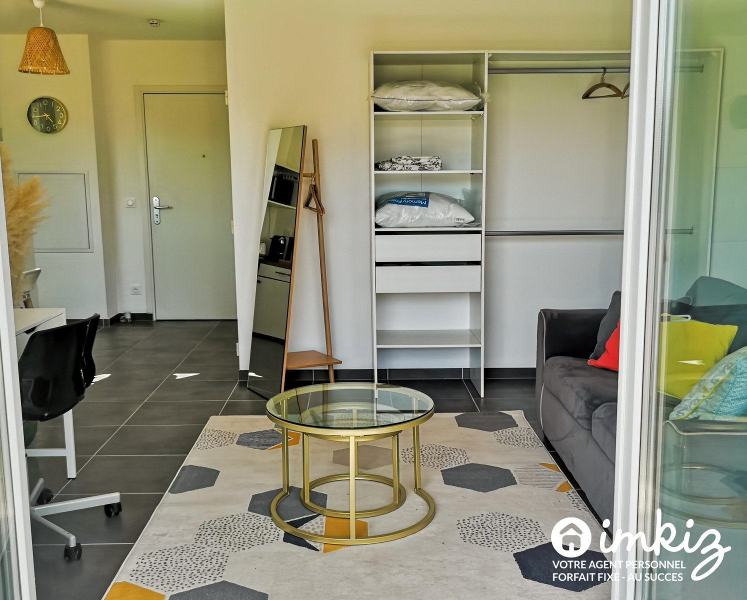 
                                                Vente
                                                 Studio lumineux 26m2 dans belle résidence