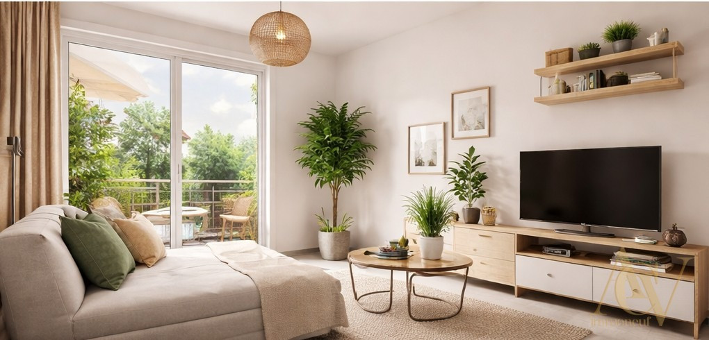 
                                                Vente
                                                 Studio lumineux avec balcon - Golfe de Saint Tropez