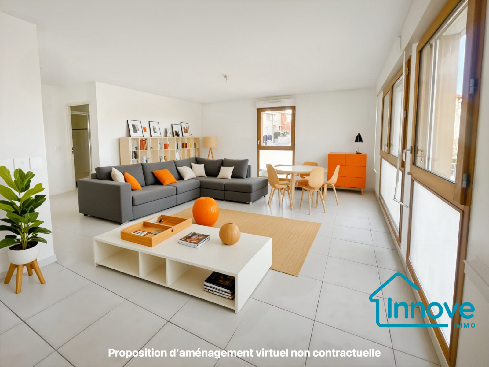 
                                                Vente
                                                 Studio lumineux et récent