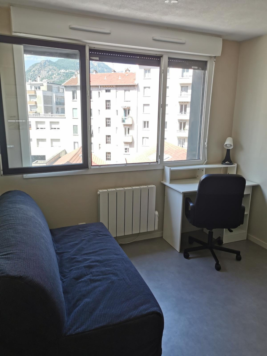 
                                                Location
                                                 Studio meublé 18m²  Grenoble – Résidence le Major