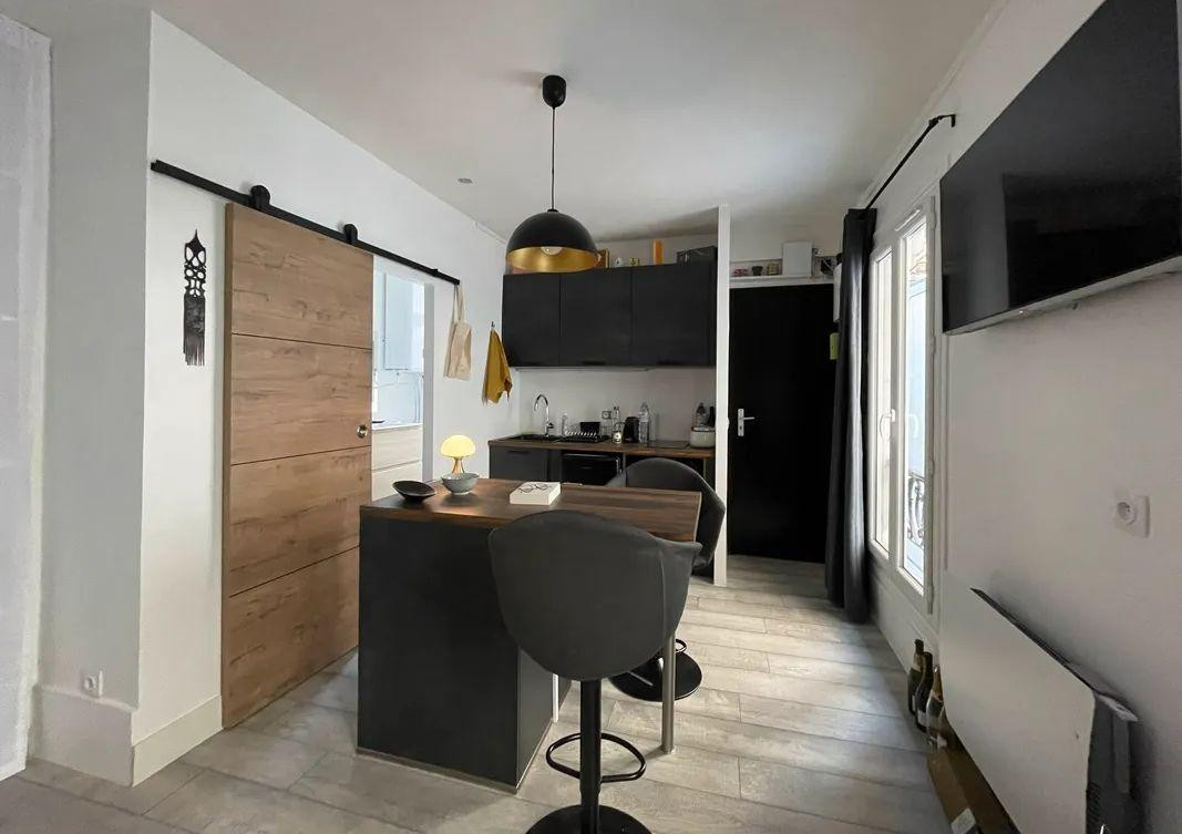 
                                                Location
                                                 Studio meublé 22m2 entièrement rénové Coulée verte