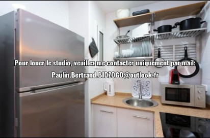 
                                                Location
                                                 Studio meublé