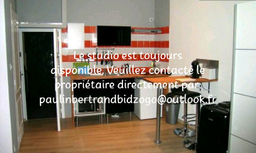 
                                                Location
                                                 Studio meublé de 24m2