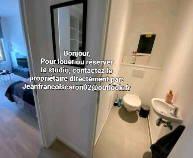
                                                Location
                                                 Studio meublé disponible à Paris 15ème