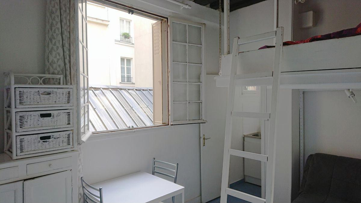 
                                                Location
                                                 Studio meublé et équipe 18m² Paris centre