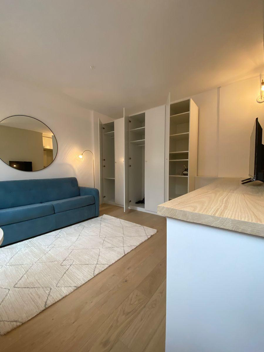 
                                                Location
                                                 Studio meublé et équipé Gare Clichy-Levallois 21m2