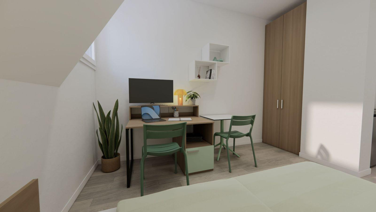 
                                                Location
                                                 Studio Meublé Tout Inclus - Parfait Étudiant