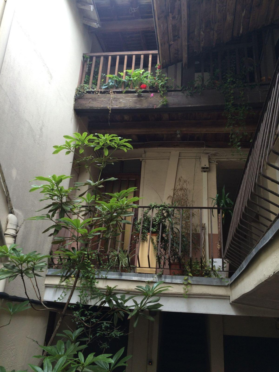 
                                                Location
                                                 Studio meublé très agréable avec patio fleuri