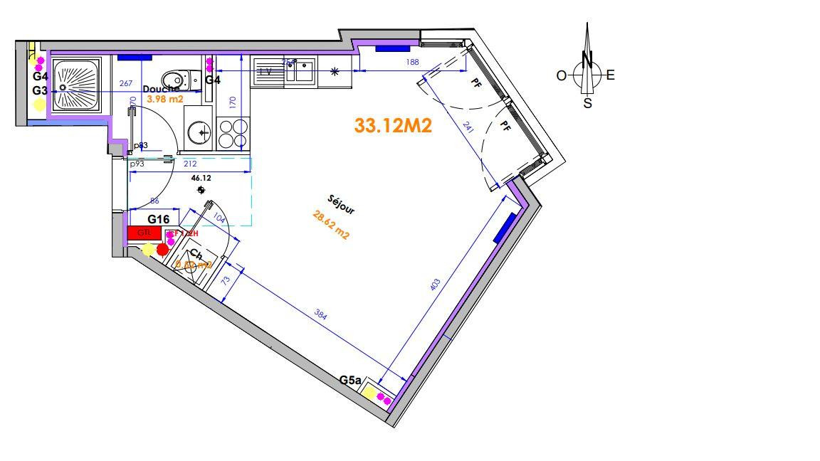 
                                                Location
                                                 Studio neuf proche gare de Bois-Colombes