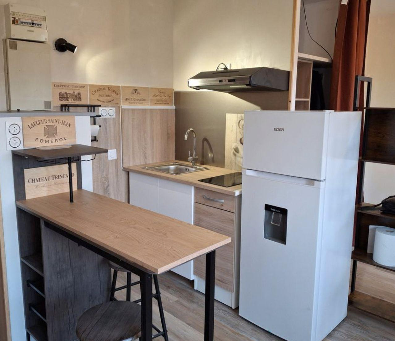 
                                                Location
                                                 Studio ref NEUF Caudéran av G Leclerc