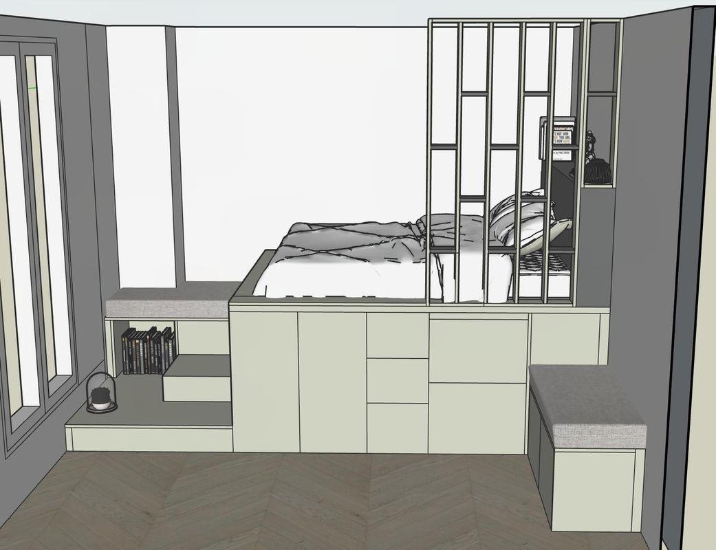 
                                                Location
                                                 Studio rénové à Clichy