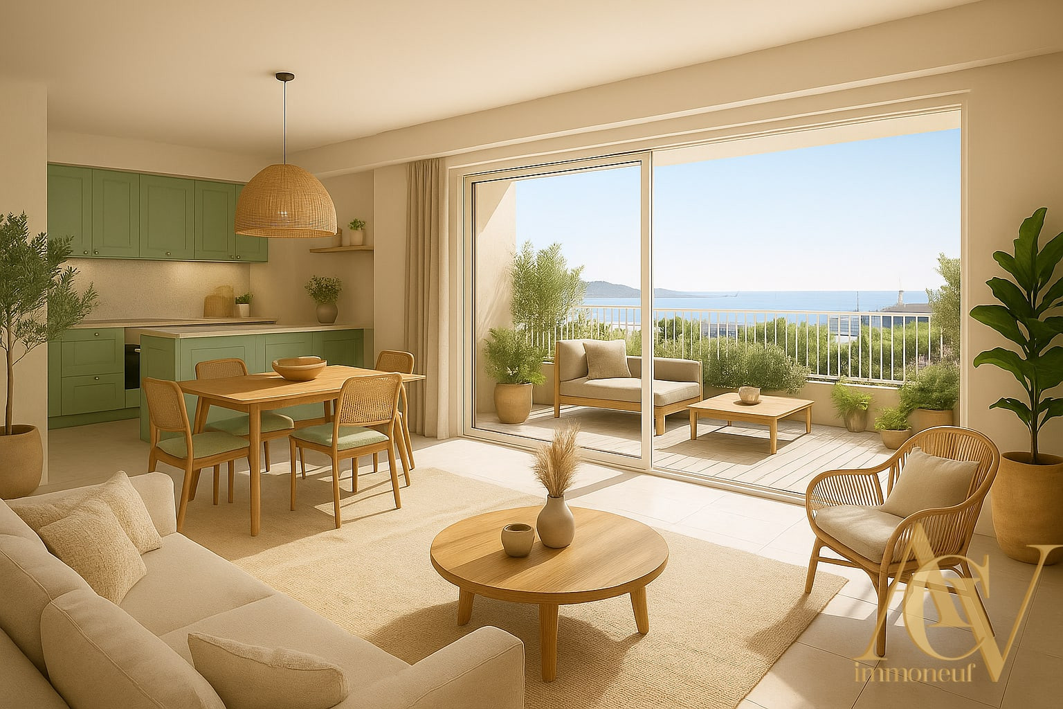 
                                                Vente
                                                 Super appartement T3 Dernier étage