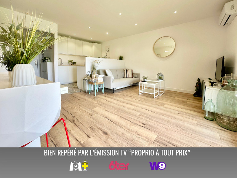 
                                                Vente
                                                 Superbe 2 pièces 48m2 rénové avec terrasse parking