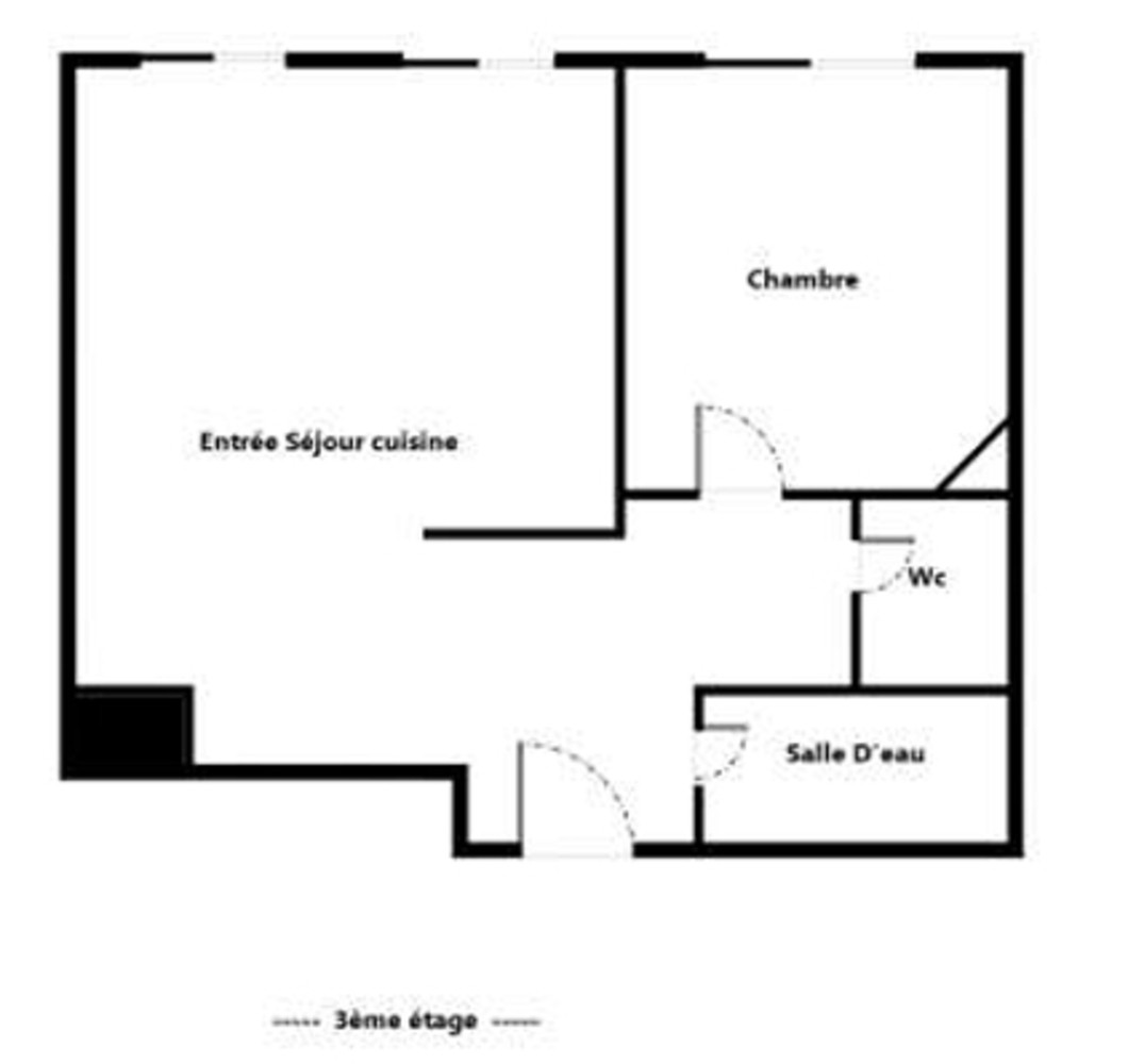 
                                                Vente
                                                 Superbe 2 pièces rénové avec goût – 48 m²
