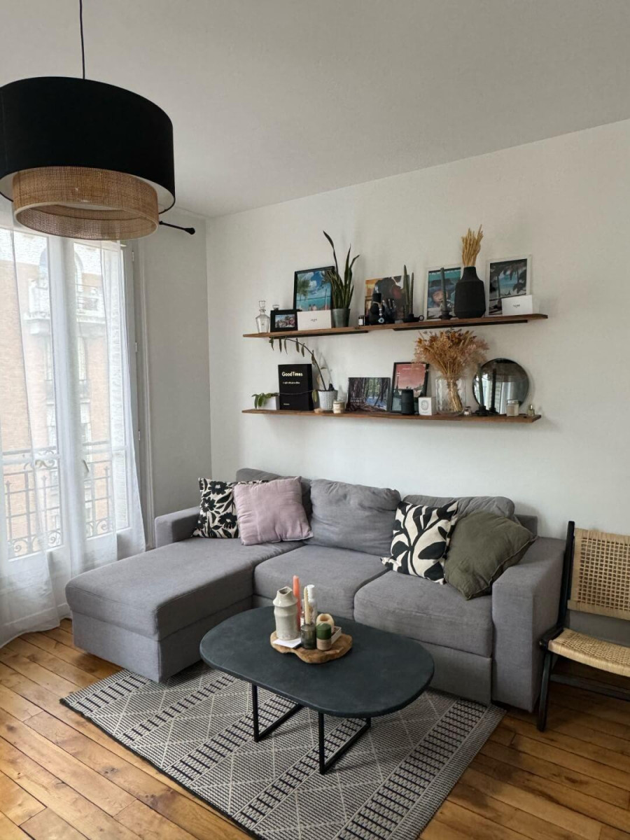 
                                                Location
                                                 Superbe 2P meublé 46m² lumineux et refait à neuf