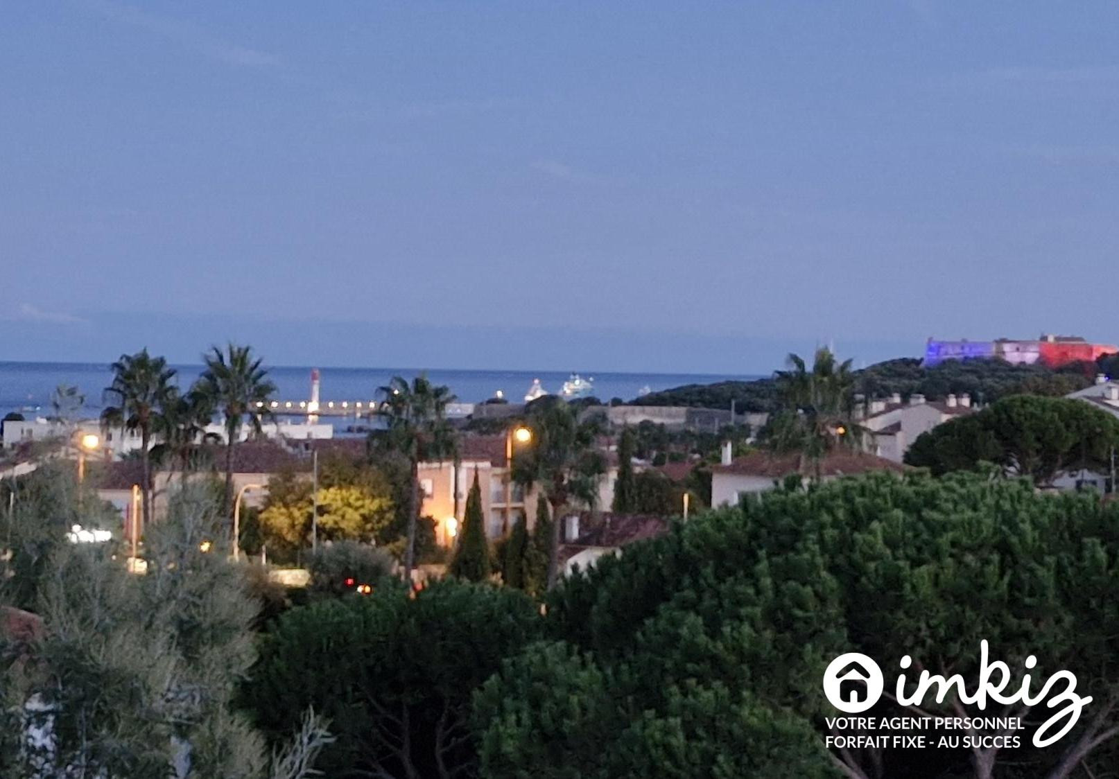 
                                                Vente
                                                 Superbe 3 pièces  vue mer, terrasse, garage