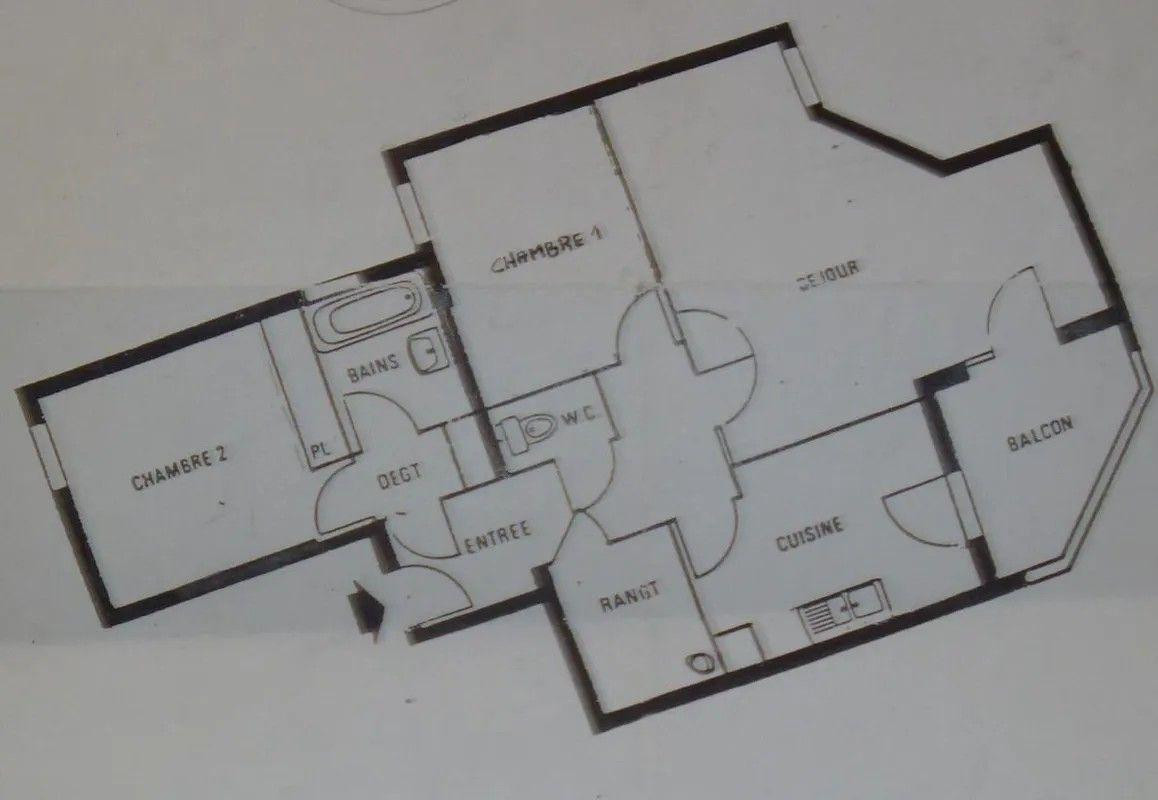 
                                                Location
                                                 Superbe 3P meublé 69m² + balcon 5m² calme lumineux