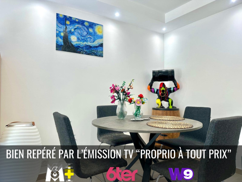 
                                                Vente
                                                 Superbe 4 pièces refait avec balcon et garage