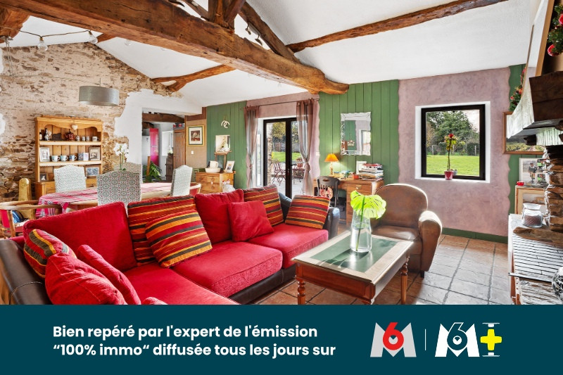 
                                                Vente
                                                 SUPERBE LONGERE en pierre + locatif