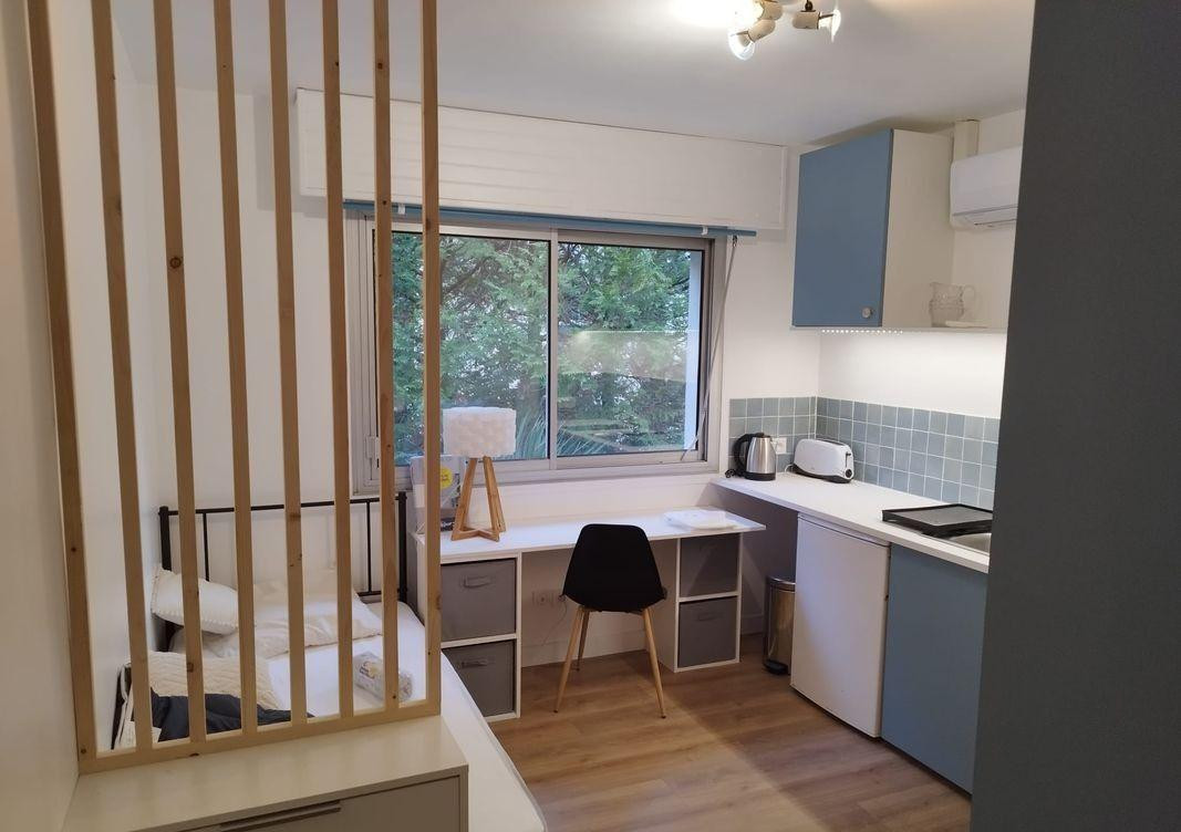 
                                                Location
                                                 Superbe studio meublé 17m² refait à neuf Cardo