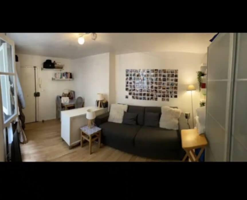 
                                                Location
                                                 Superbe studio meublé 18m² au calme
