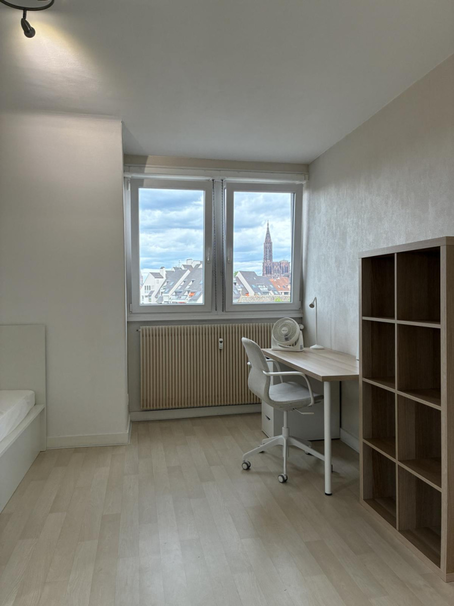 
                                                Location
                                                 Superbe T1 de 38m2 Fac Medecine Petite France