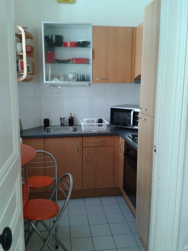 
                                                Location
                                                 Superbe T1bis meublé 33m² lumineux et idéal