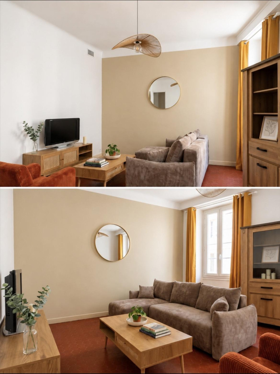 
                                                Location
                                                 Superbe T3 meublé rénové avec balcon