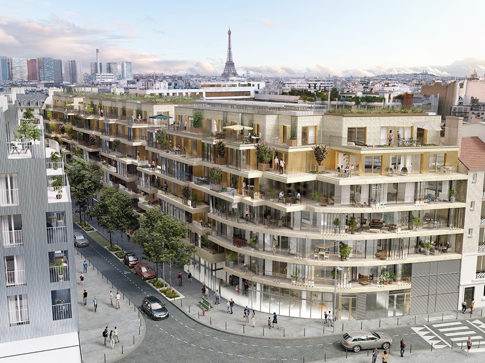 
                                                Vente
                                                 Superbe T5 124m terrasse 60m² Paris 15 NEUF VEFA