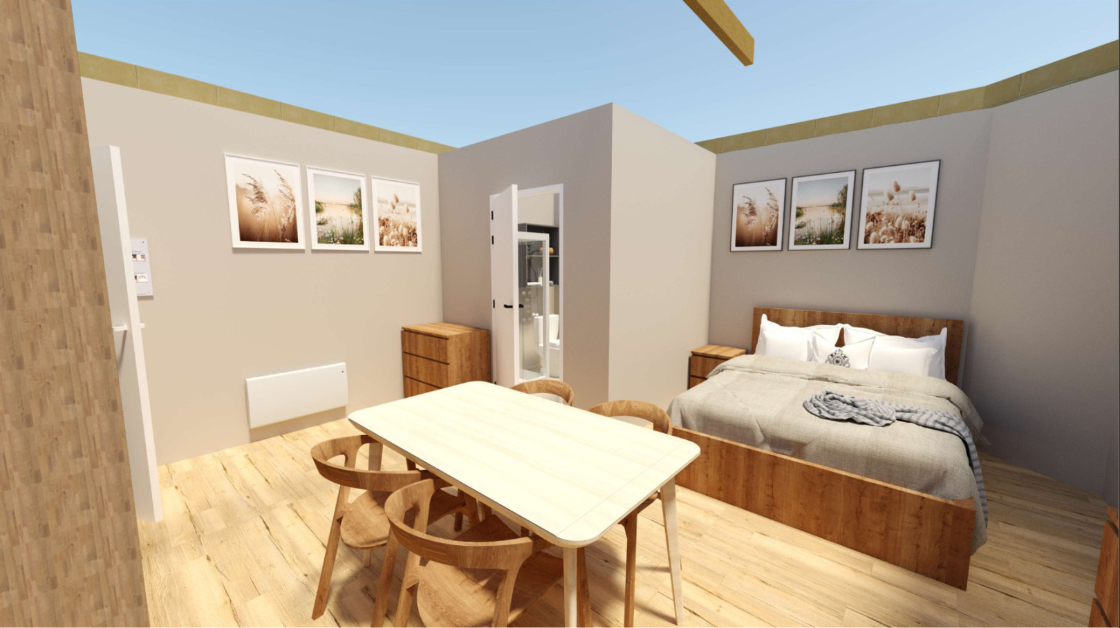 
                                                Vente
                                                 T1 bis rénové avec mezzanine Bordeaux