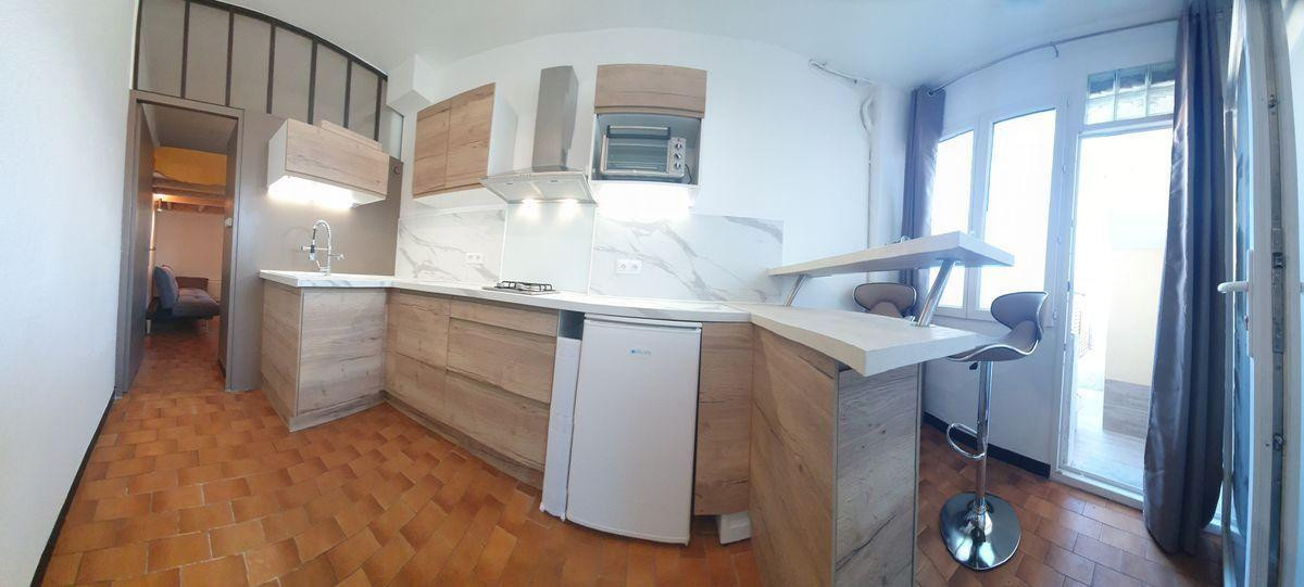 
                                                Location
                                                 T1bis 23m² duplex meublé neuf au calme