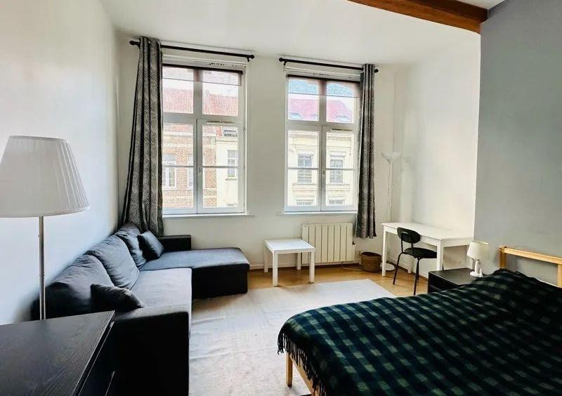 
                                                Location
                                                 T1bis meublé 30m² en plein centre de Lille