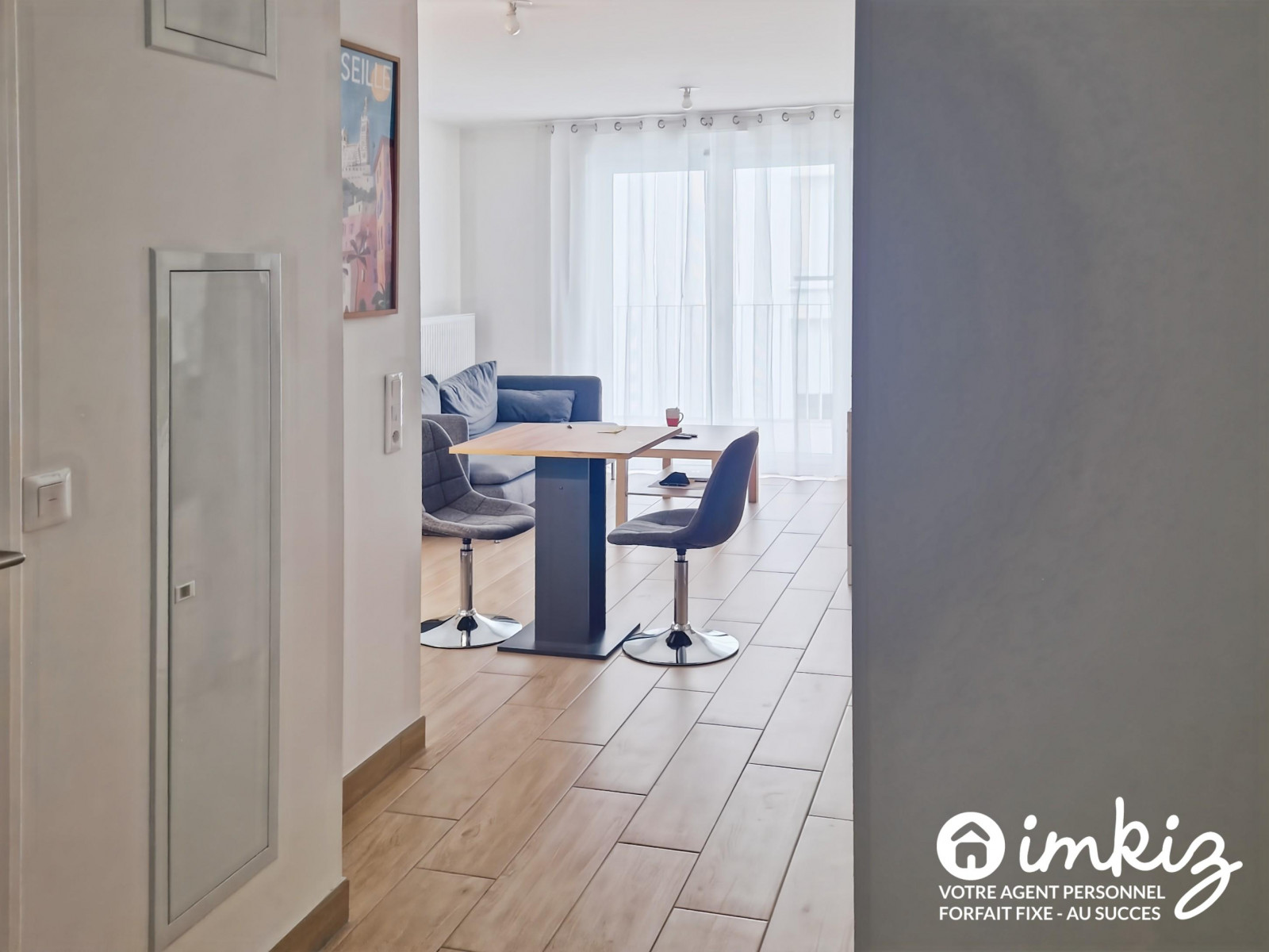 
                                                Vente
                                                 T2 41m2 de 10/2023  terrasse 13m2 et parking s/sol