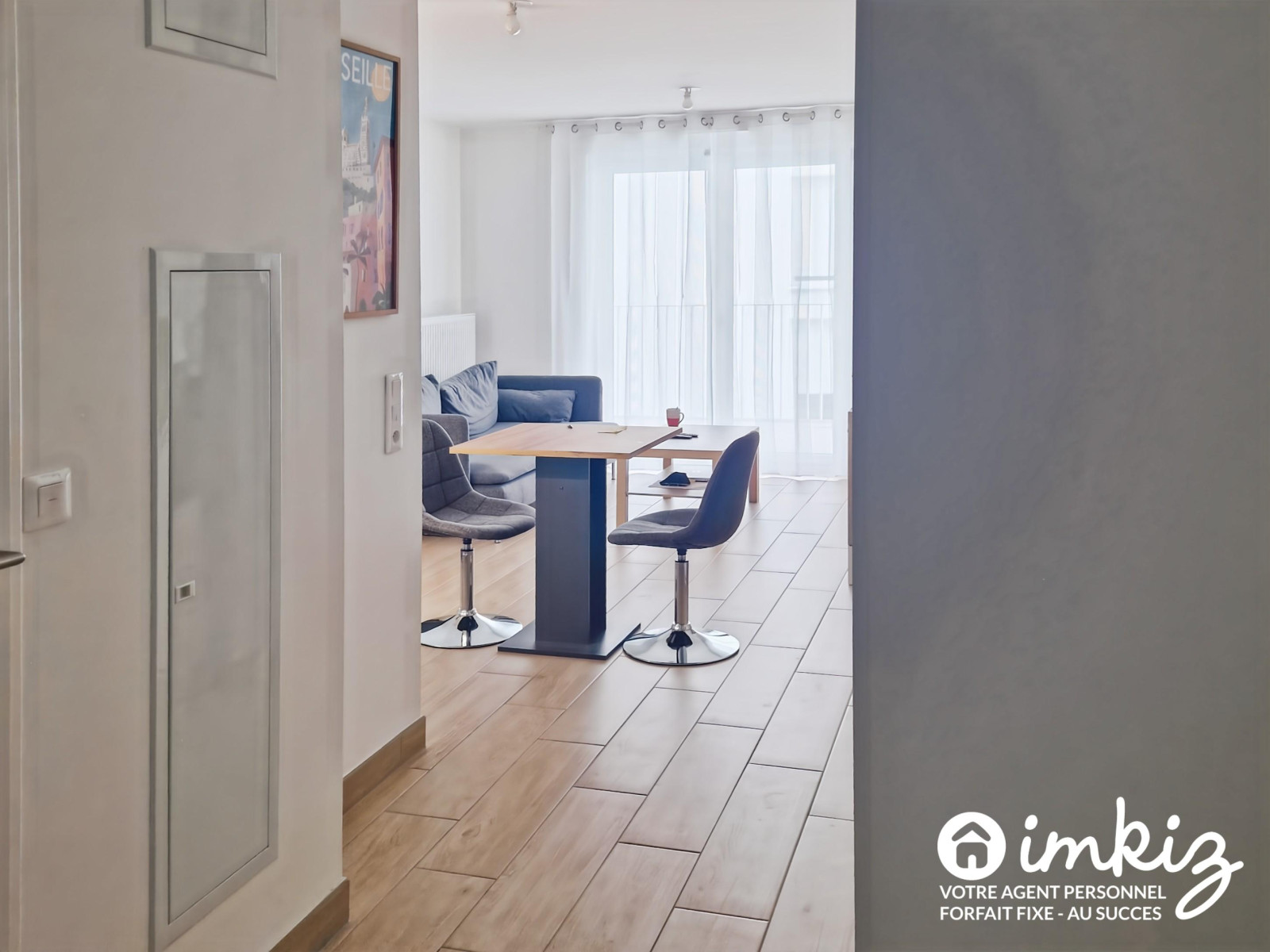
                                                Vente
                                                 T2 41m2 de 10/2023  terrasse 13m2 et parking s/sol